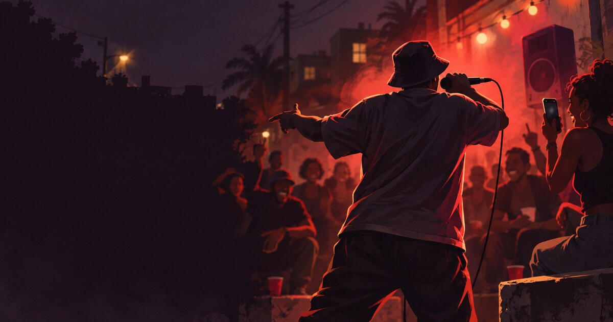 Illustrated red-lit freestyle scene used as an editorial cover, not actual Bulin 47 footage.